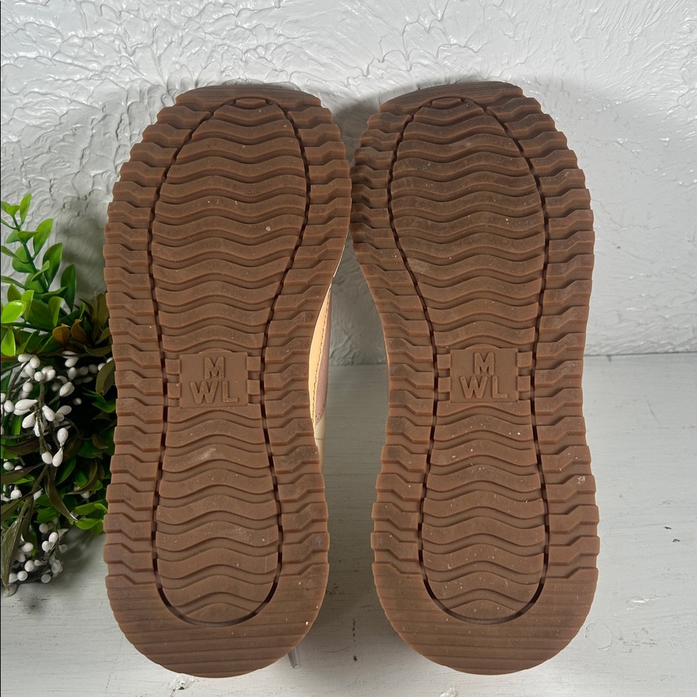 Madewell NWOT Kickoff Pink Cream Trainer Sneaker Madewell Athletic Shoe Size 7 - Picture 9 of 14